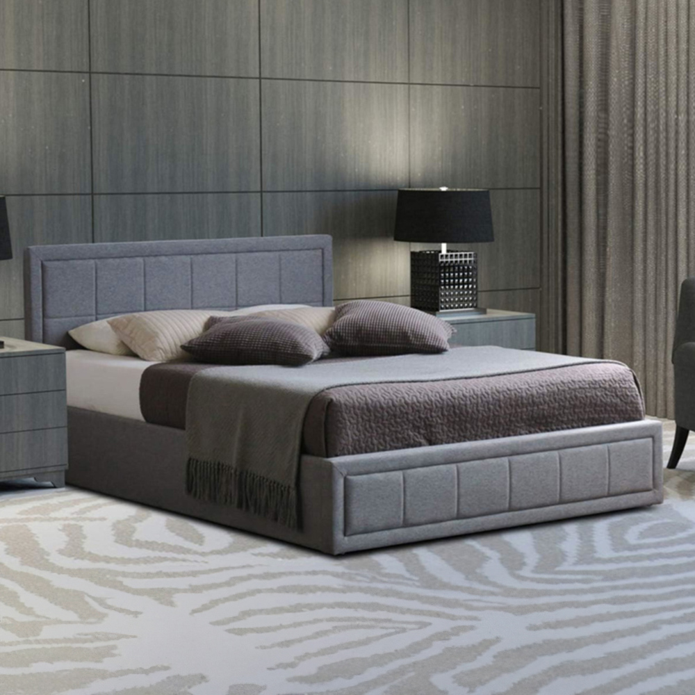 Portland Double Ottoman Bed Frame with Mattress and Storage Image 7