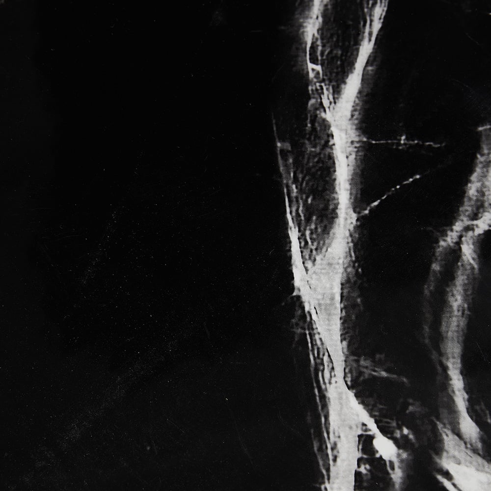 Living and Home Marble Patterned Black and White PVC Self Adhesive Wall Sticker 10 Pack Image 4