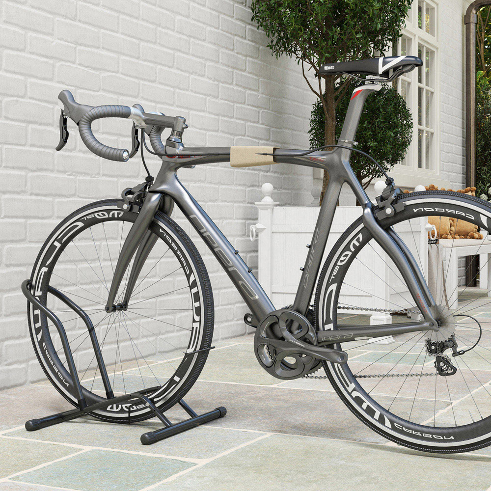 SPORTNOW Indoor Freestanding Bike Storage Rack Image 2