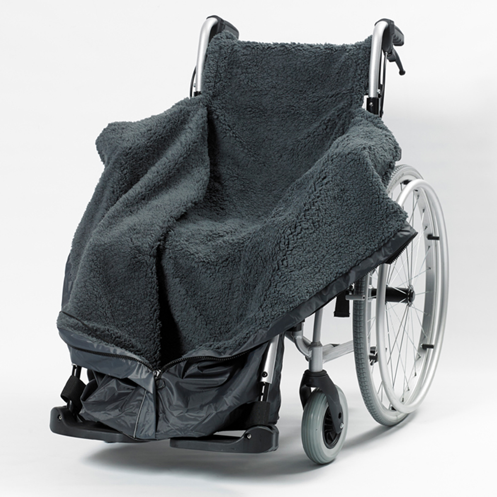 NRS Healthcare Freestyle Grey Wheelchair Cosy Large Image 2