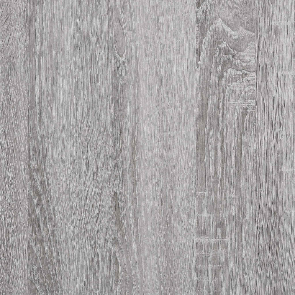 vidaXL 3 Shelf Grey Sonoma Sideboard Image 8