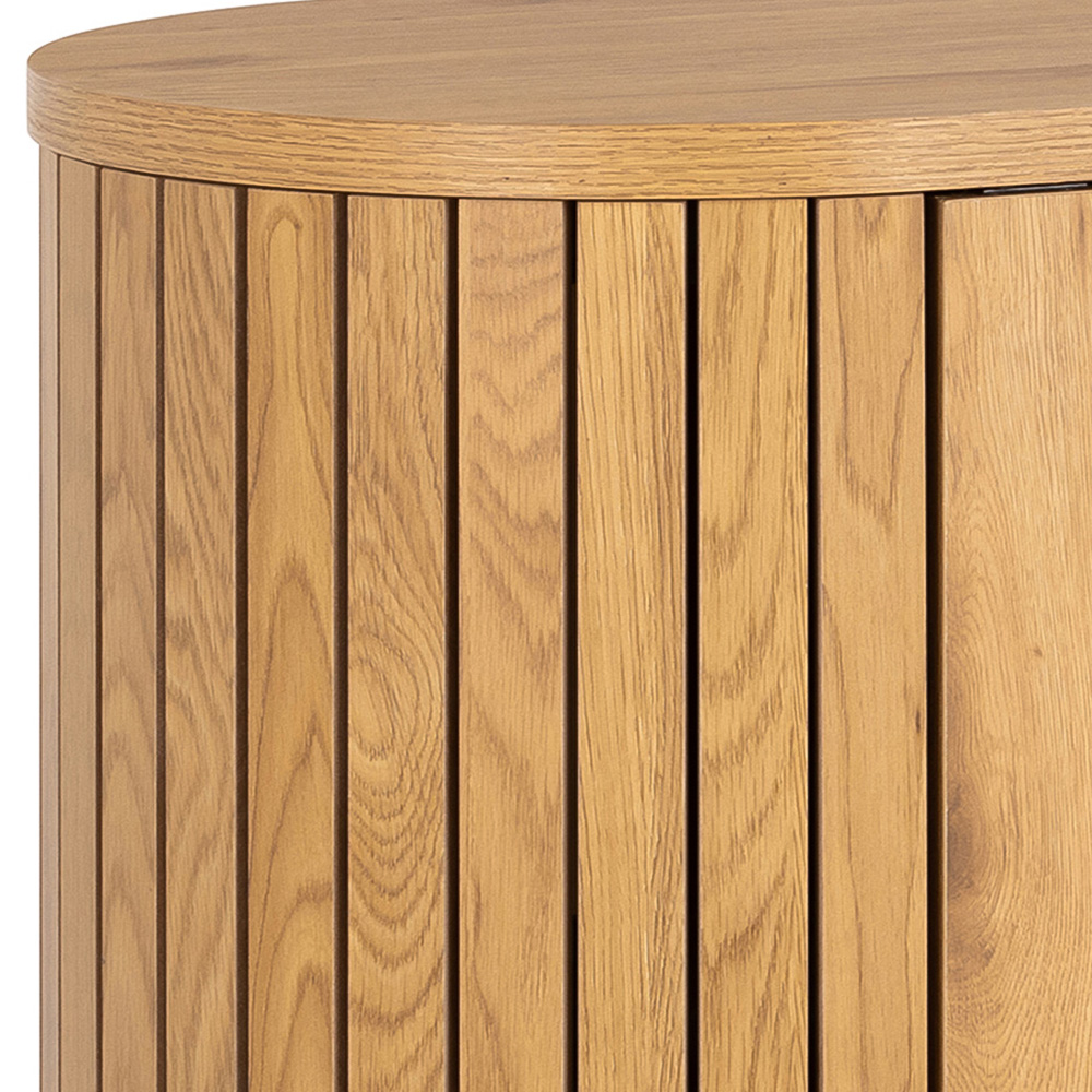 Florence Colima 2 Door Oak Sideboard Image 7
