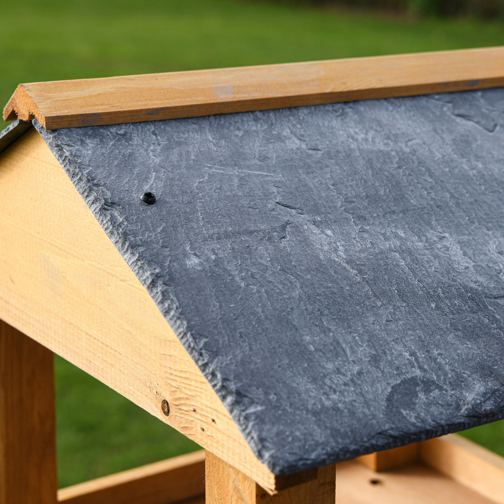 Happy Beaks Lyddington Wooden Bird Table Image 3