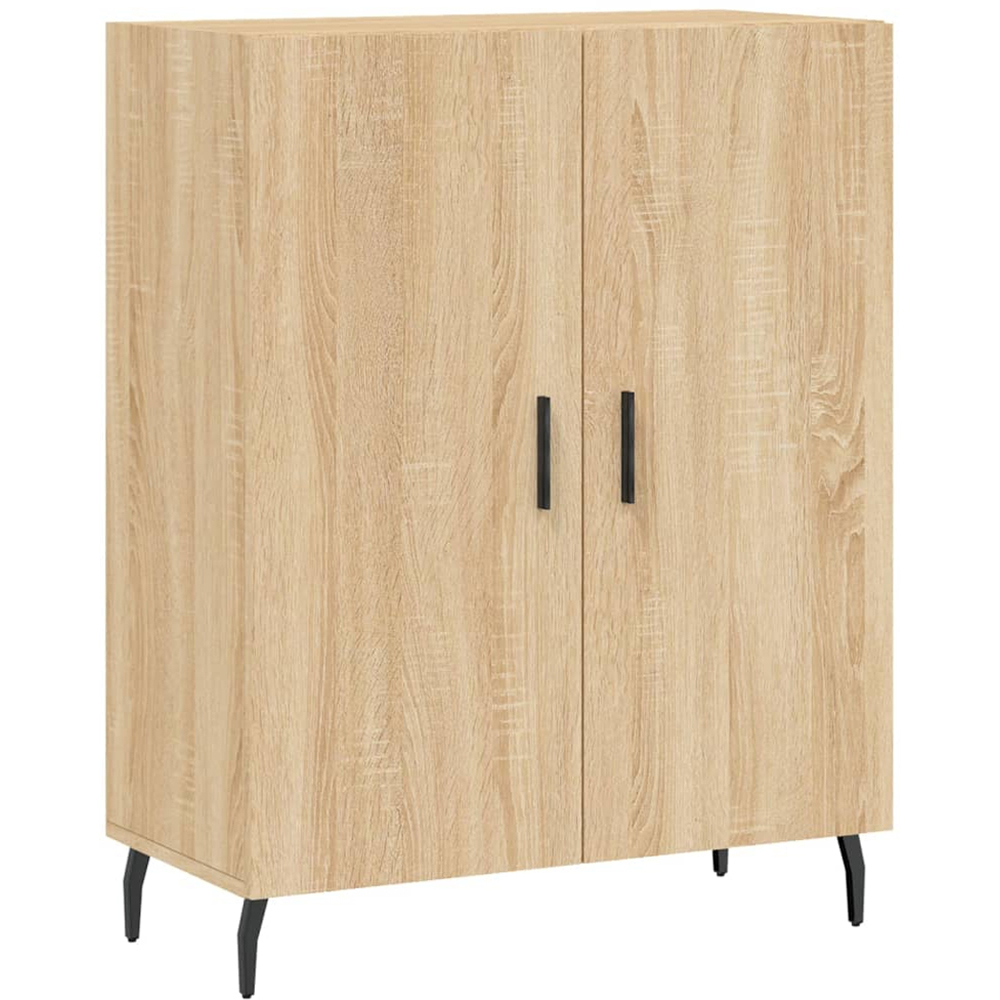 vidaXL 2 Door 3 Shelf Sonoma Oak Highboard Image 7