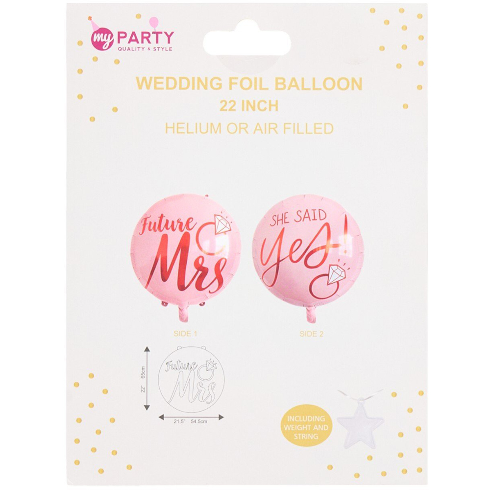 Pink Wedding Foil BalloonPink Image