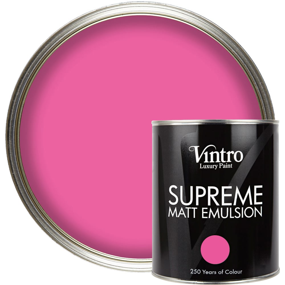 Vintro Paint Belladonna Matt Emulsion Interior Paint 1L Image 1