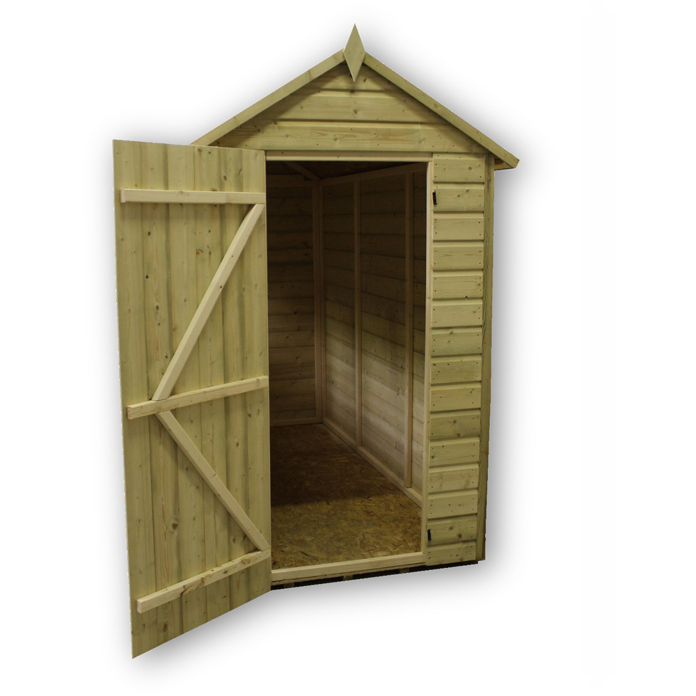 Empire Sheds 9200 4 x 8ft Tongue and Groove Apex Garden Shed Image 3