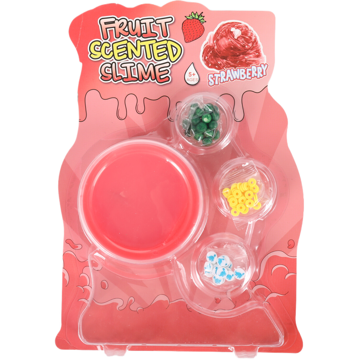 Fruit Scented Slime with Beads Image 3
