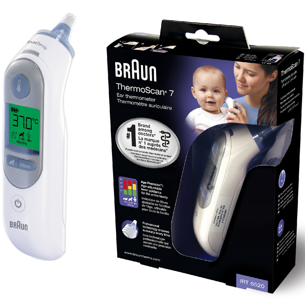 Braun ThermoScan 7 Age Precision Ear Thermometer Image 2