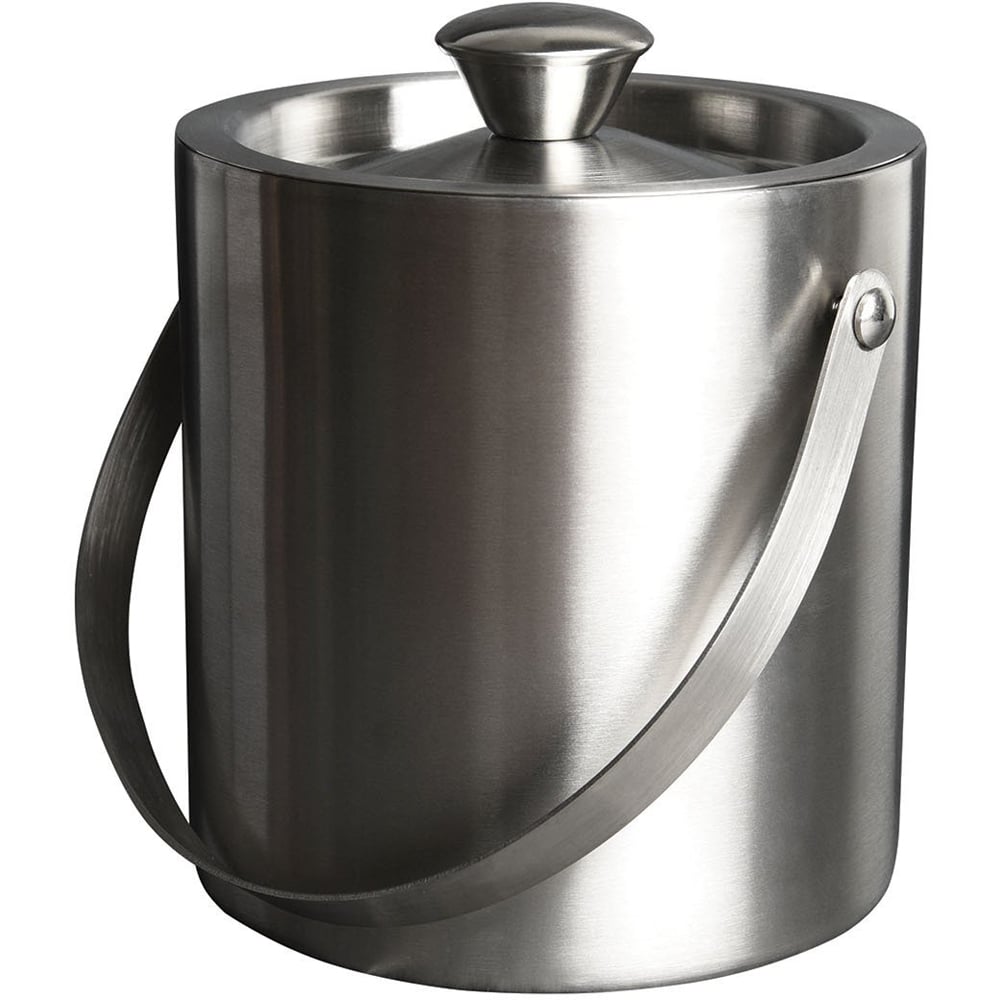Stainless Steel Double Wall Ice Bucket 1.5L - Silver Image 1