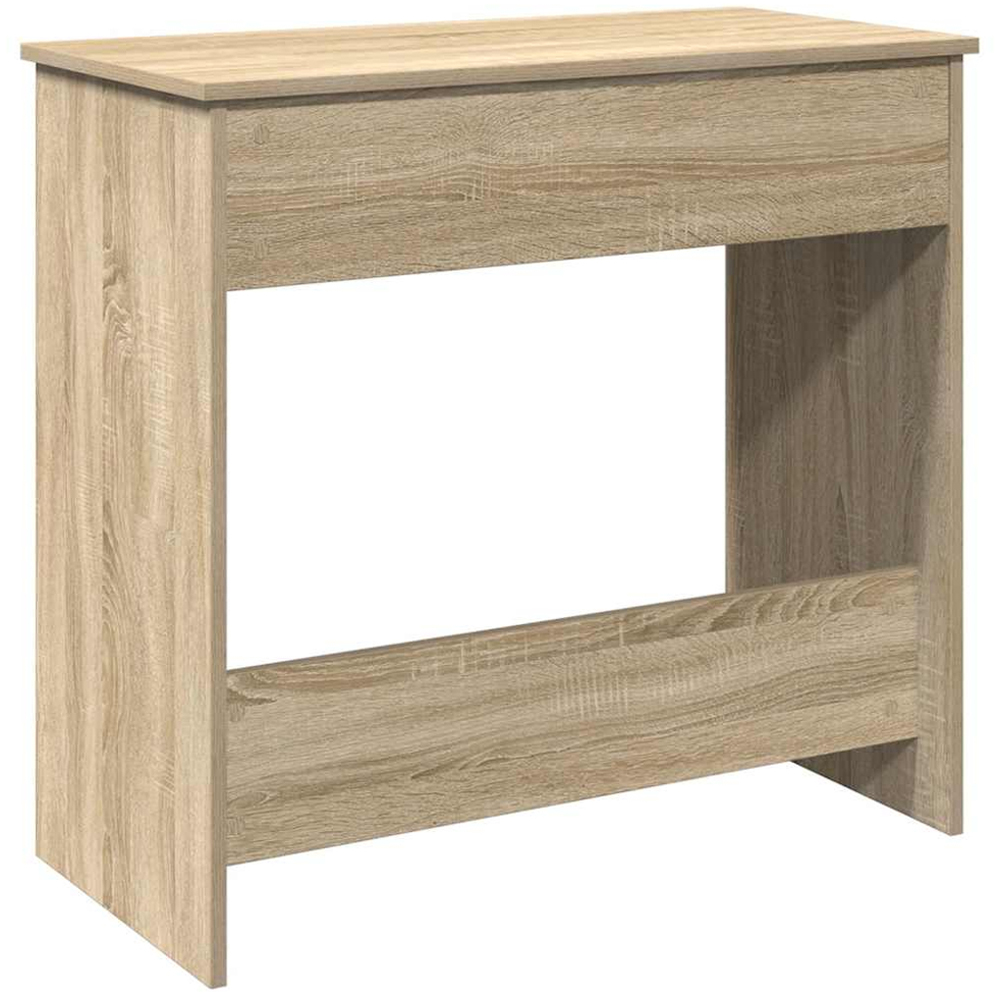 vidaXL Single Drawer Computer Desk Sonoma Oak Image 6