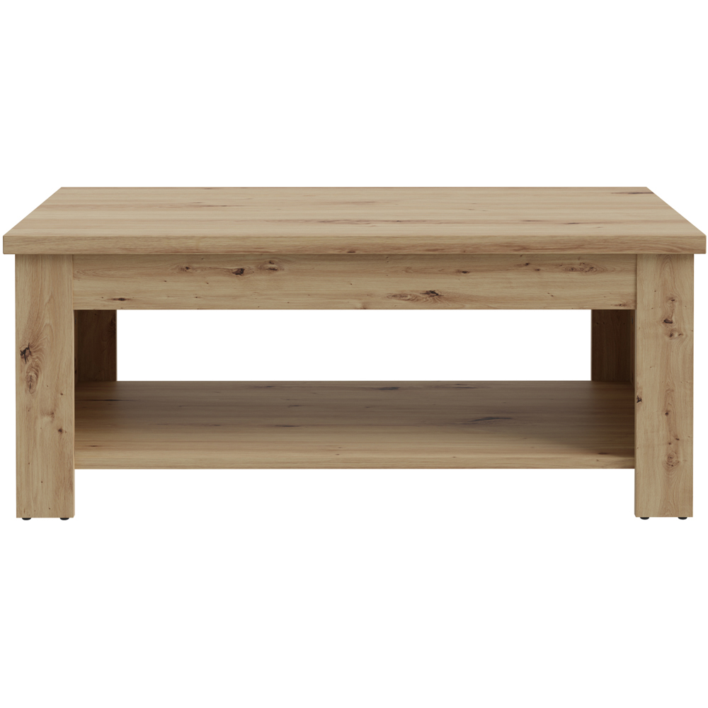 Florence Corona Single Shelf Artisan Oak Rising Coffee Image 3