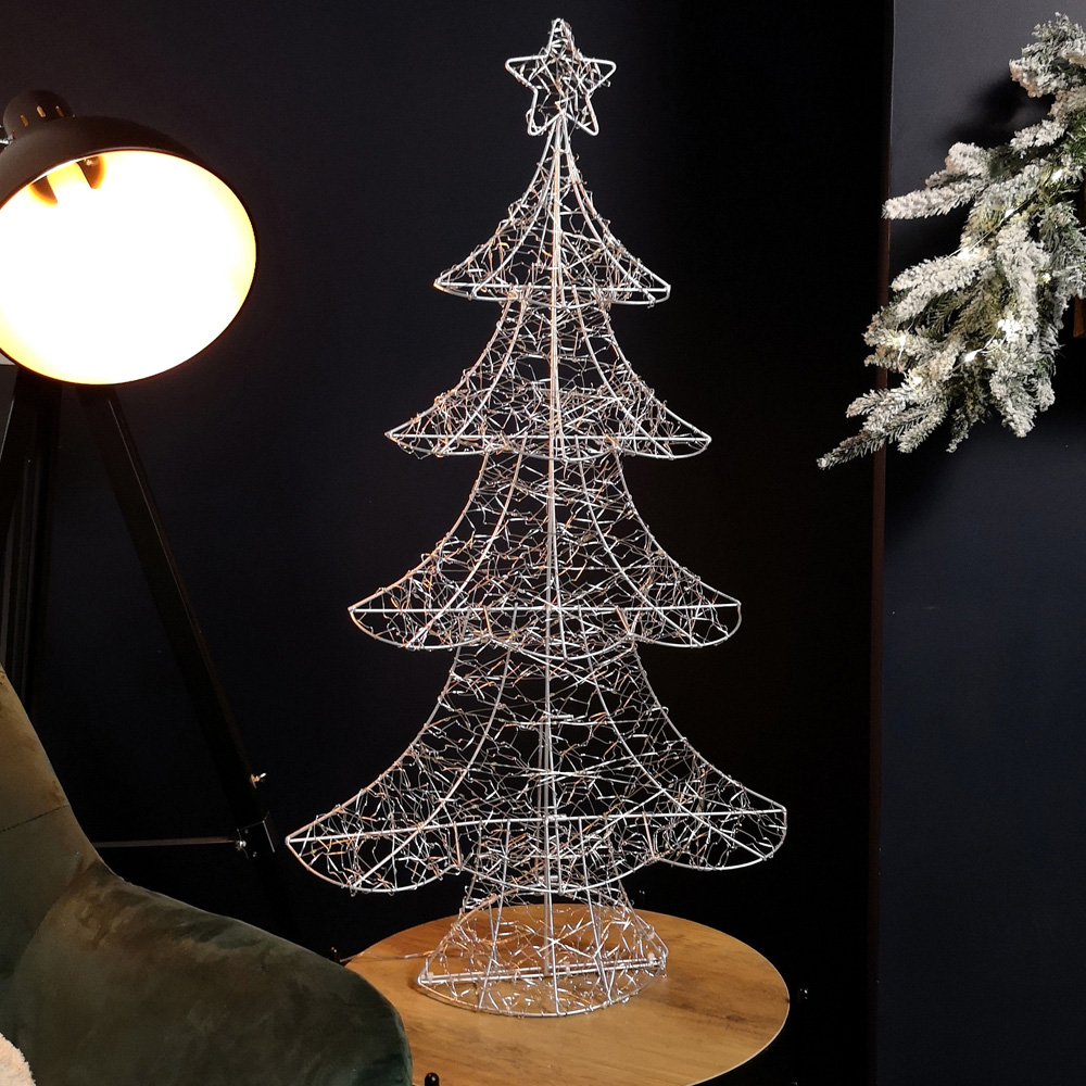 Samuel Alexander 300 Warm White LED Tree Christmas Decoration 90cm Image 5