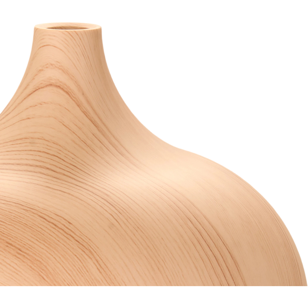 Living and Home Natural Wood Grain Ultrasonic Essential Oil Diffuser with Timer Light and Remote Image 4