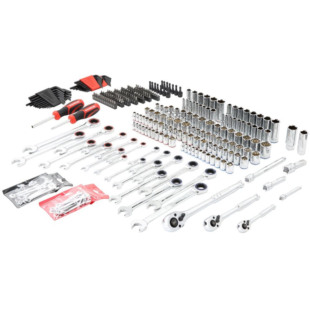 STARWORK True Mechanic 303 Piece SAE and Metric Professional Mechanics Tool Set Image 3