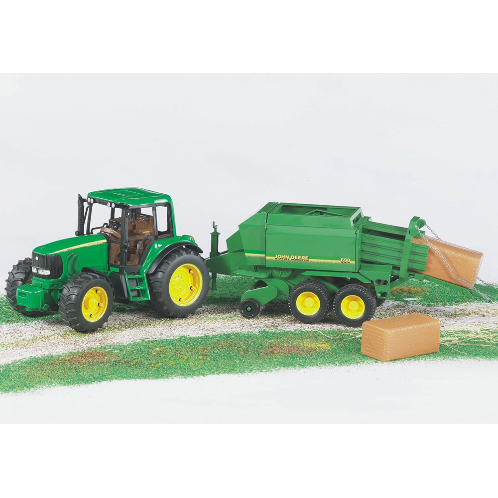 Bruder Kids John Deere Big Bale Press Playset Model Image 3