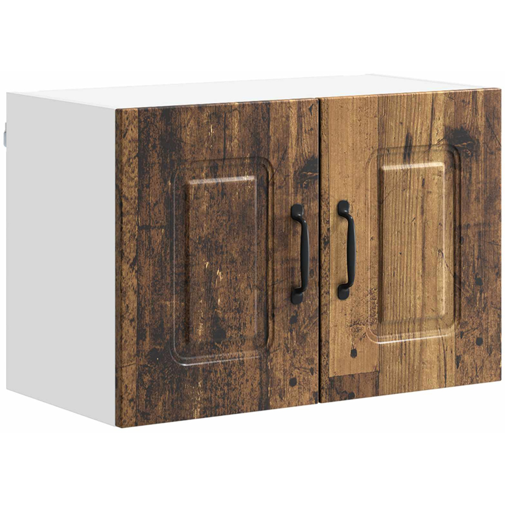 vidaXL Kalmar 2 Door Old Wood Wall Kitchen Cabinet Image 2