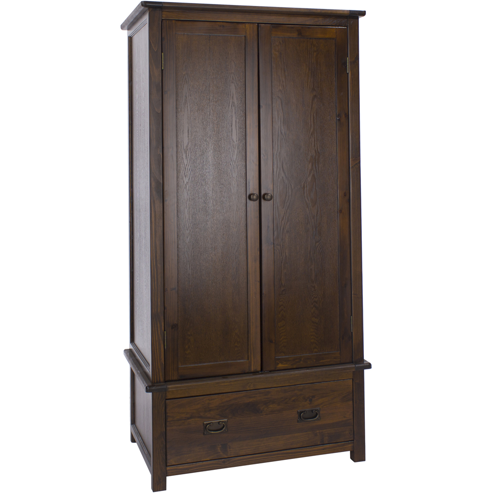 Core Products Boston 2 Door Single Drawer Wardrobe Image 4