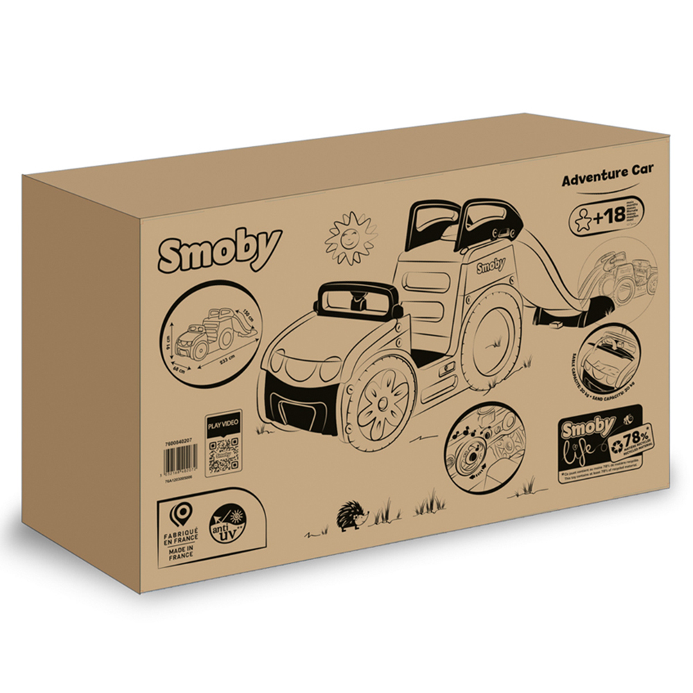 Smoby Life Adventure Car Image 8