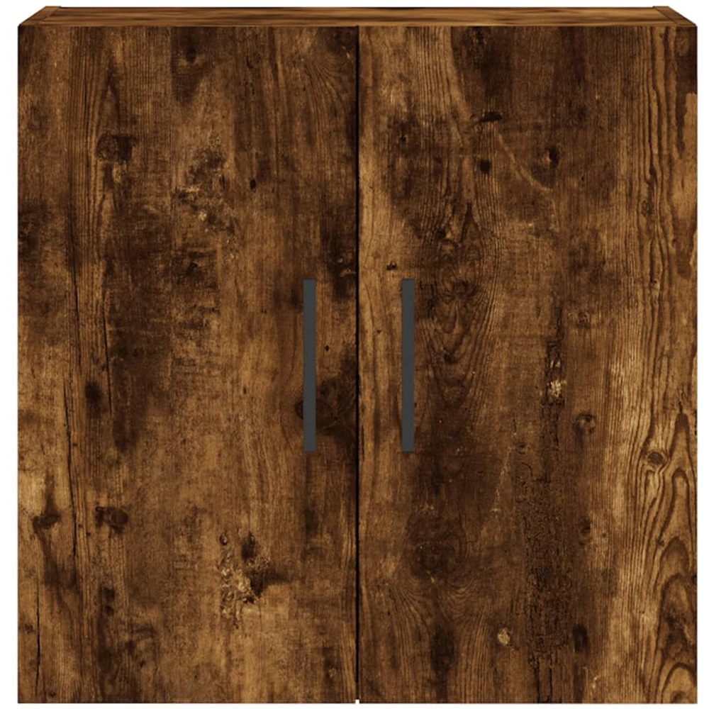 vidaXL 2 Door Smoked Oak Wall Cabinet Image 5