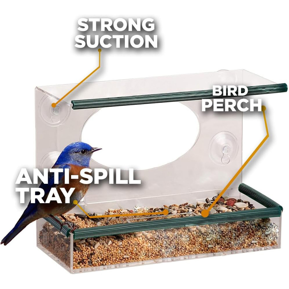 Marco Paul Perspex Window Bird Feeder Image 3