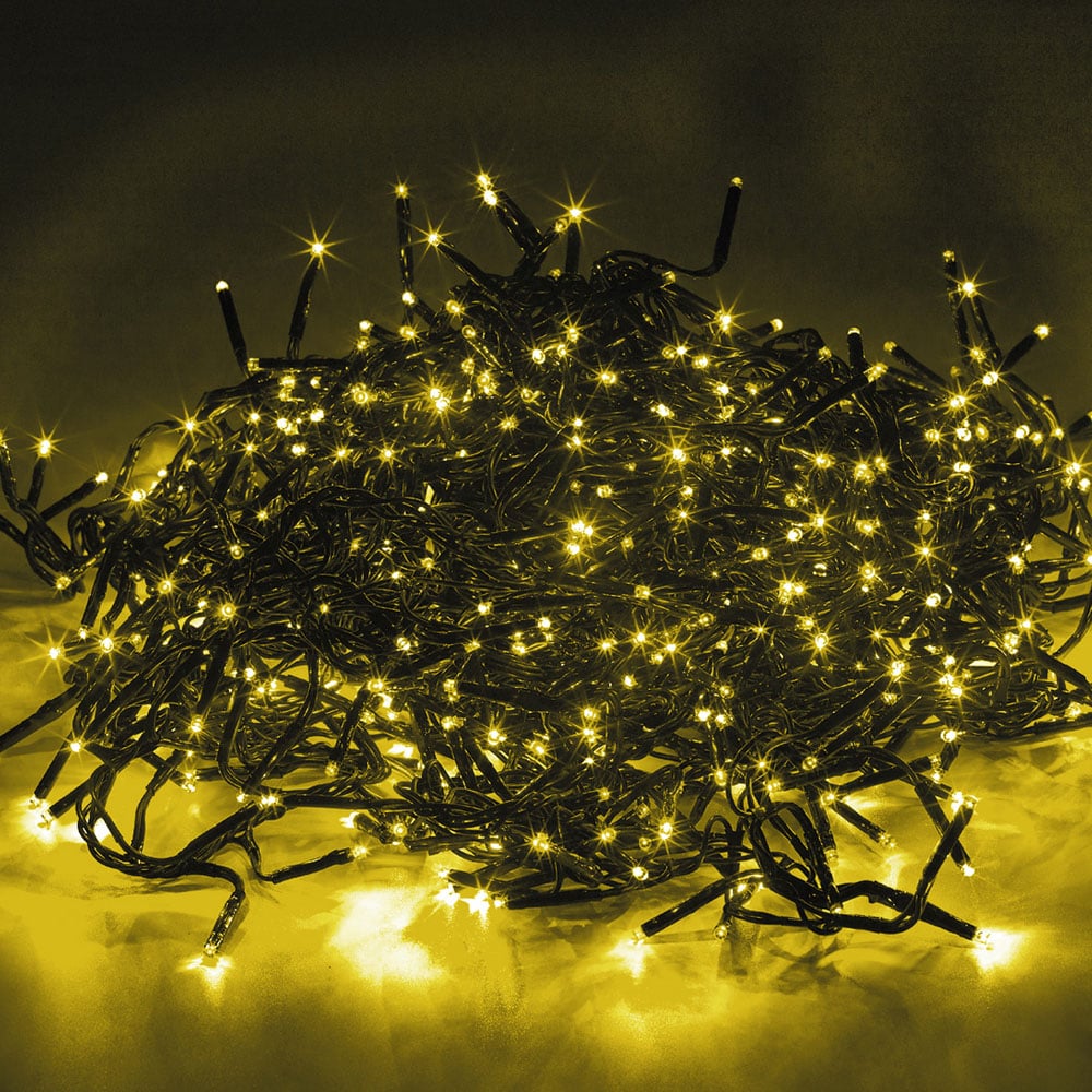 The Christmas Workshop 1000 Warm White LED String Light Image 1
