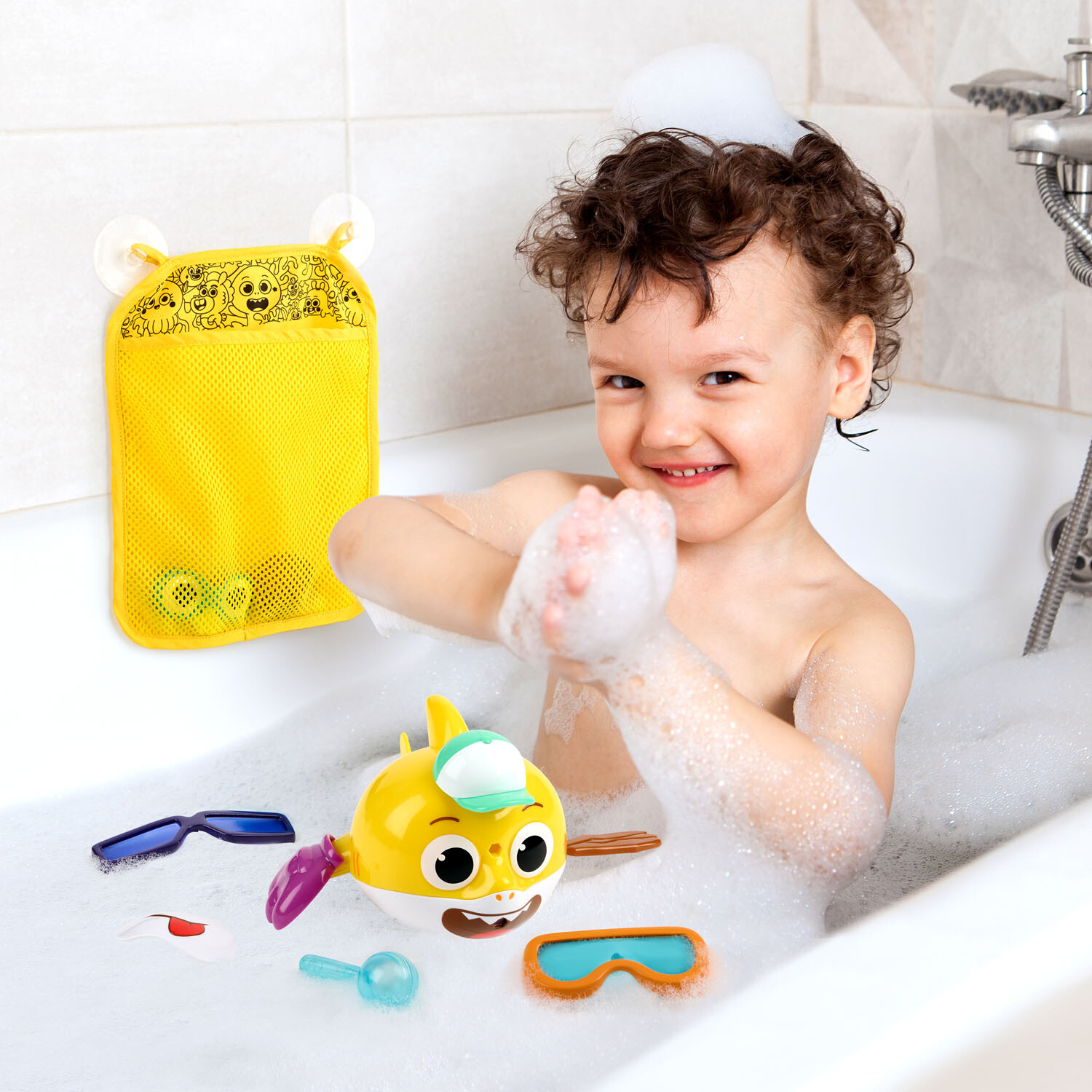 Baby Shark's Mix and Match Bath Swimmer Image 3