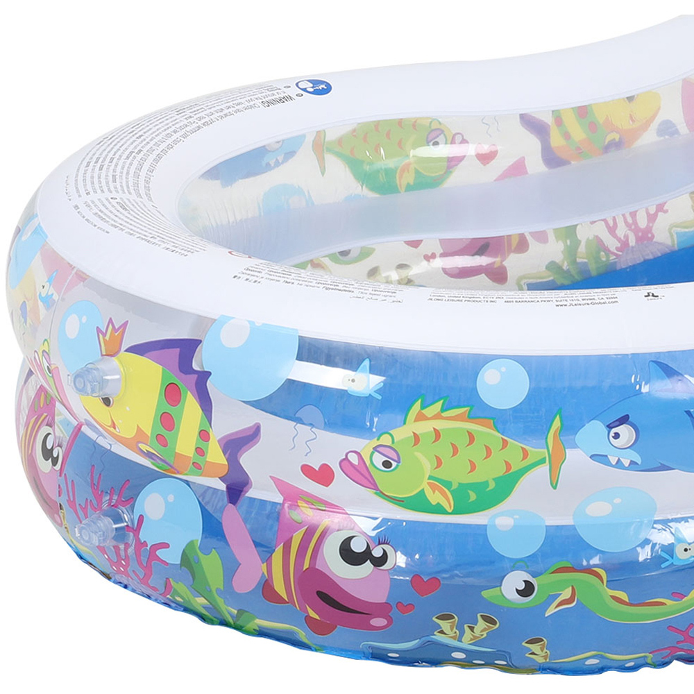 Living and Home Inflatable PVC Swimming Pool 175 x 109 x 46cm Image 4