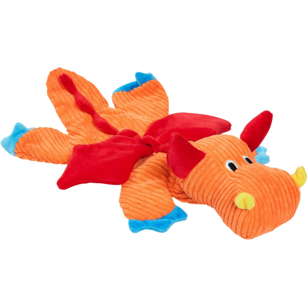Unstuffed Multi Texture Dragon Pet Toy Image 8