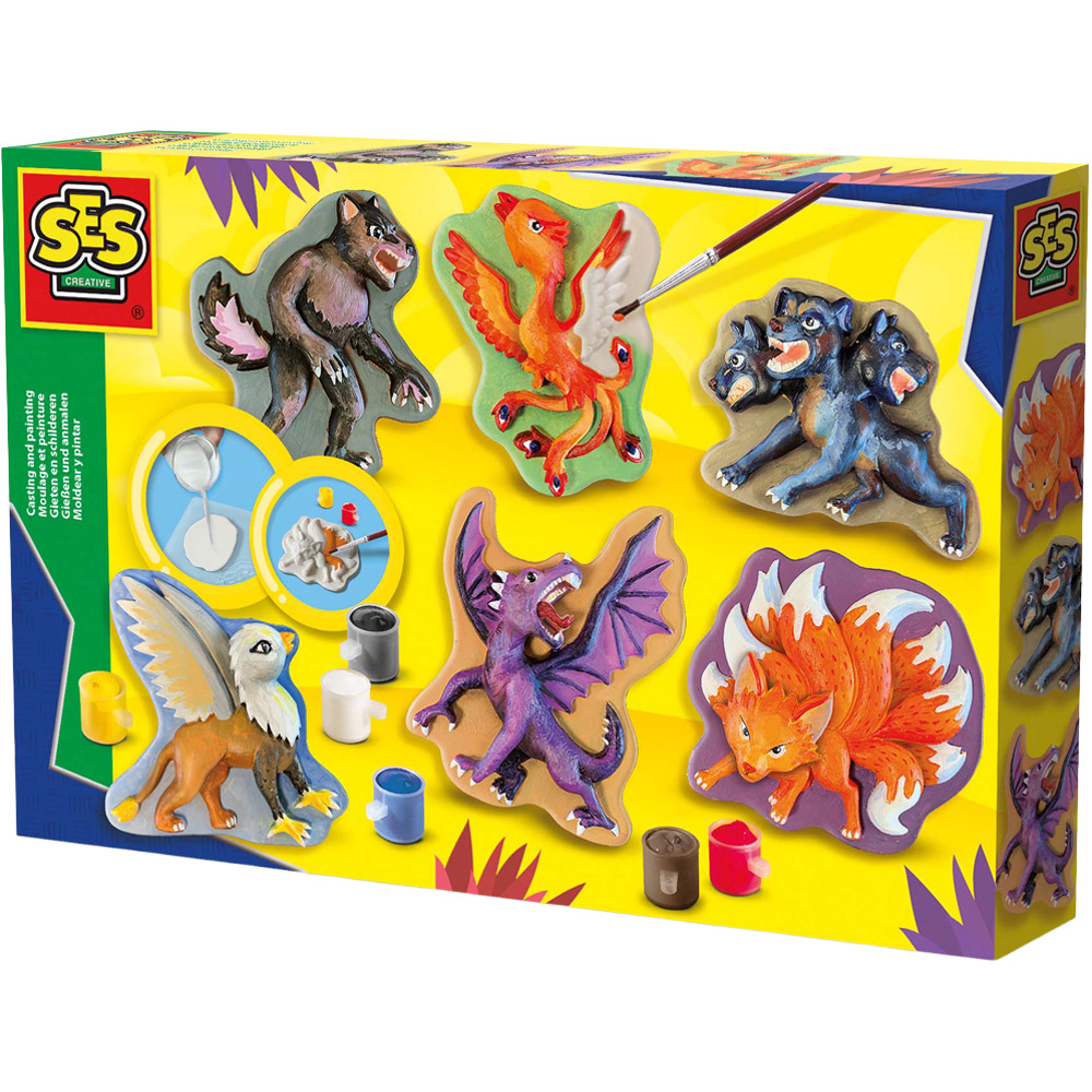 SES Creative Casting and Painting Mythical Creatures Set Image 1