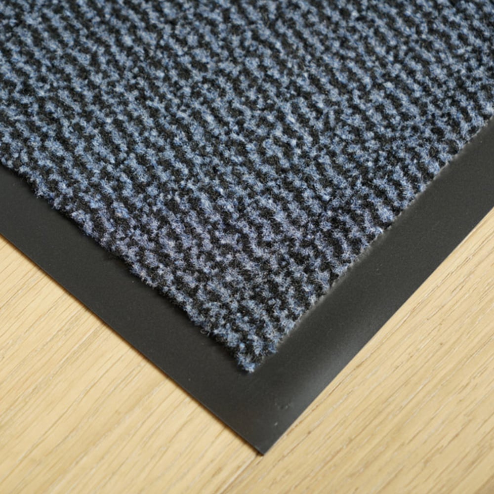 Desire Rugs Blue Anti Slip Door Mat 60 x 80cm Image 3
