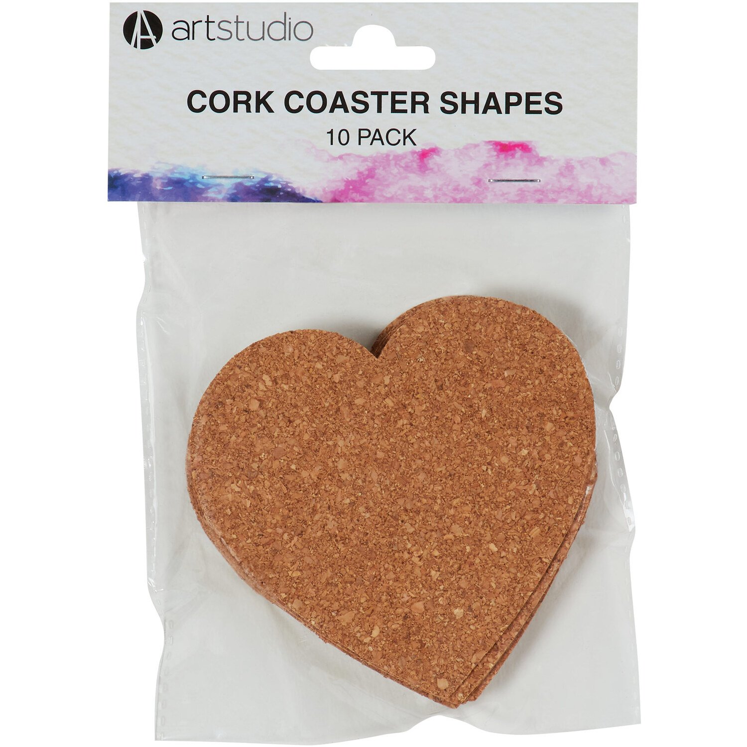 Art StudioCork Coaster Shapes Image 1