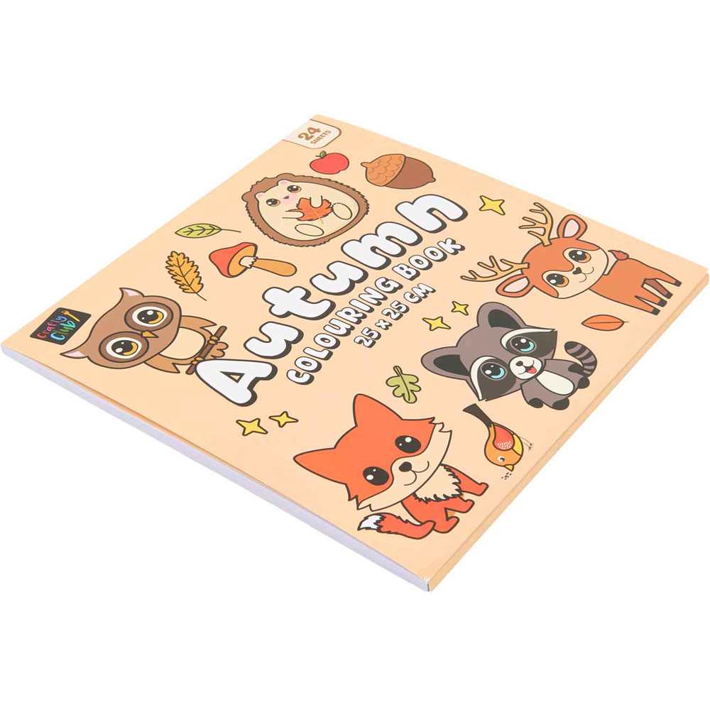 Autumn Easy Colouring Book Image 4