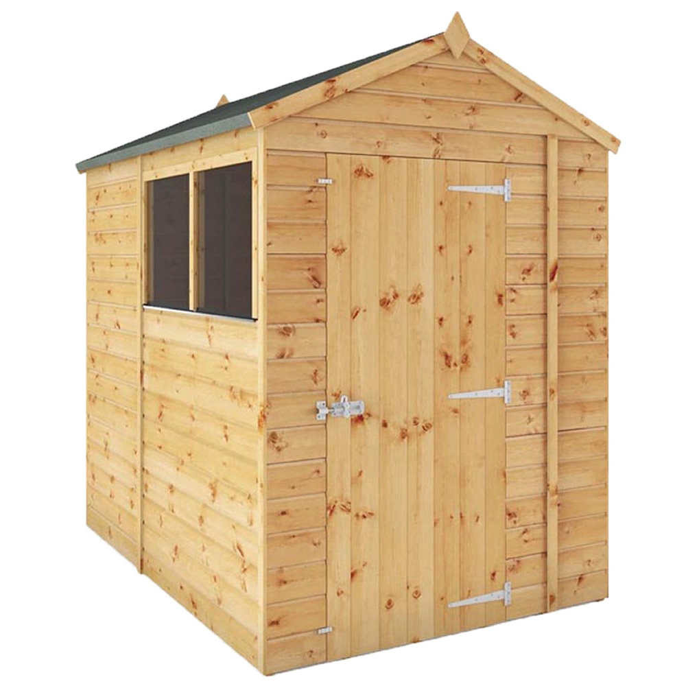 Mercia 7 x 5ft Shiplap Apex Wooden Shed Image 1