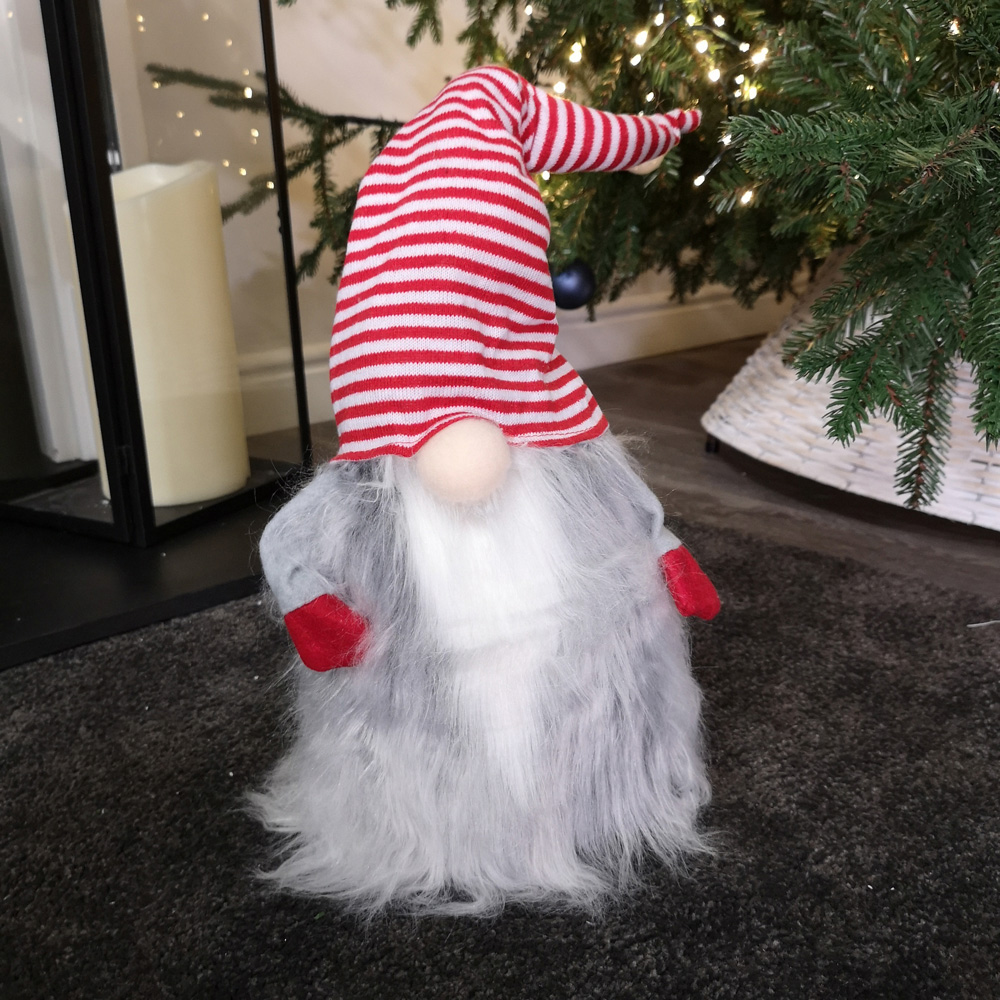 Samuel Alexander Cuddly Gonk Santa in Striped Hat 52cm Image 3