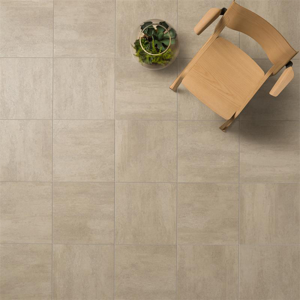 Johnson Tiles Ashlar Warm Taupe Grip Floor Tile 600 x 600mm 6 x 4 Pack Image 1