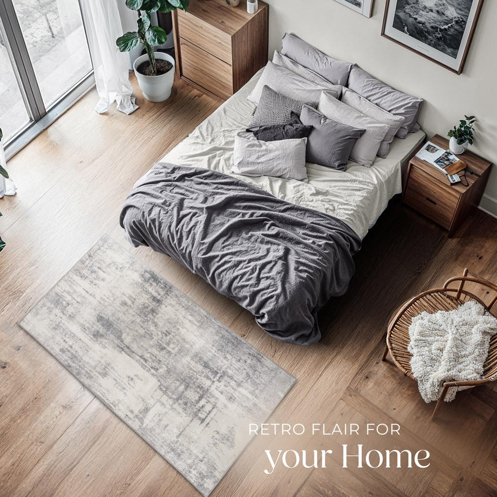 tectake Nadira Non Slip Washable Rug 150 x 80 x 0.6cm Image 6