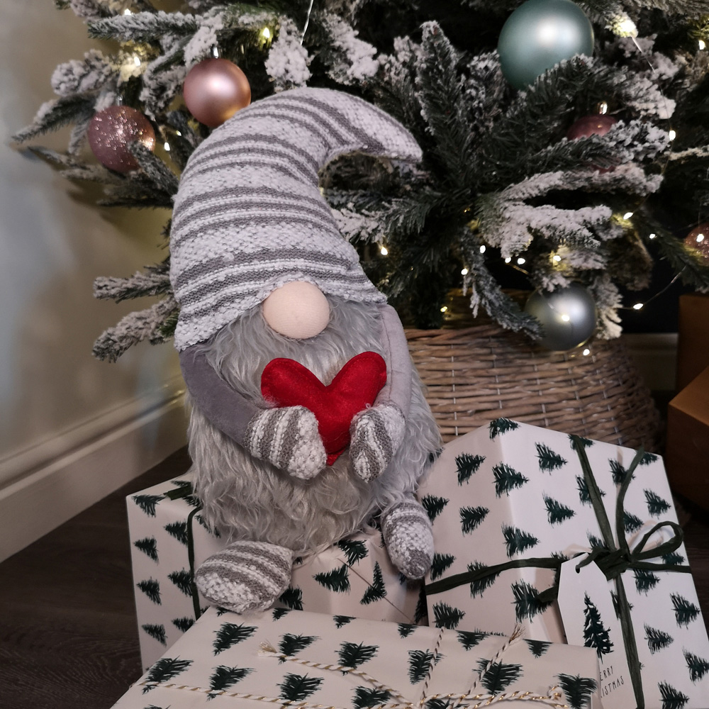 Samuel Alexander Grey and Red Heart Plush Gonk 81cm Image 5
