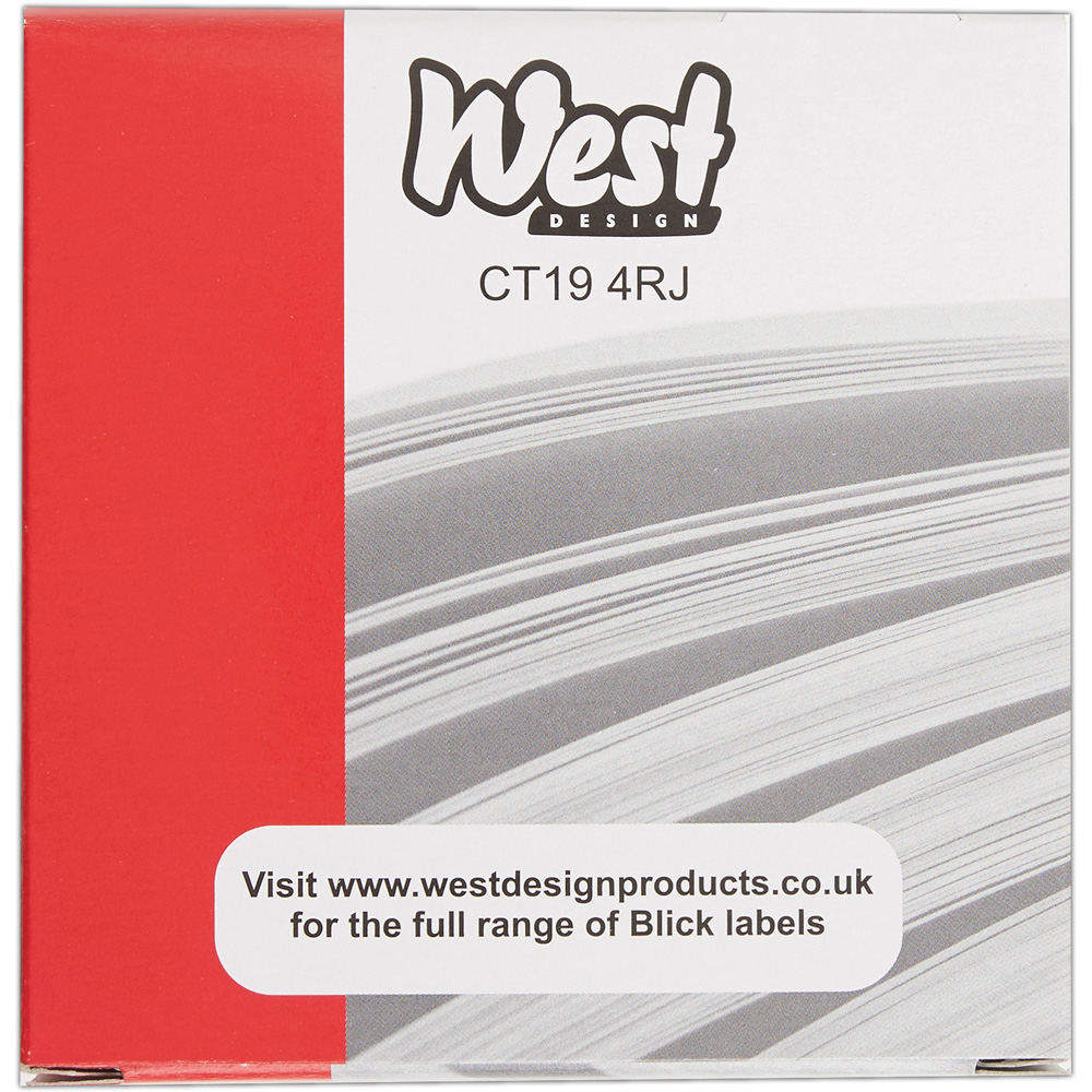 Blick Blue Round Self Adhesive Warehouse Label in Dispenser 19mm 1280 Pack Image 2