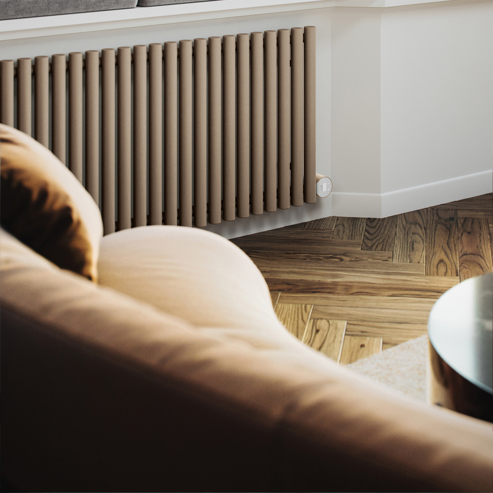 Terma Rolo-Room E Wi-Fi Quartz Mocha Electric Radiator 1000W 580 x 1195mm Image 7