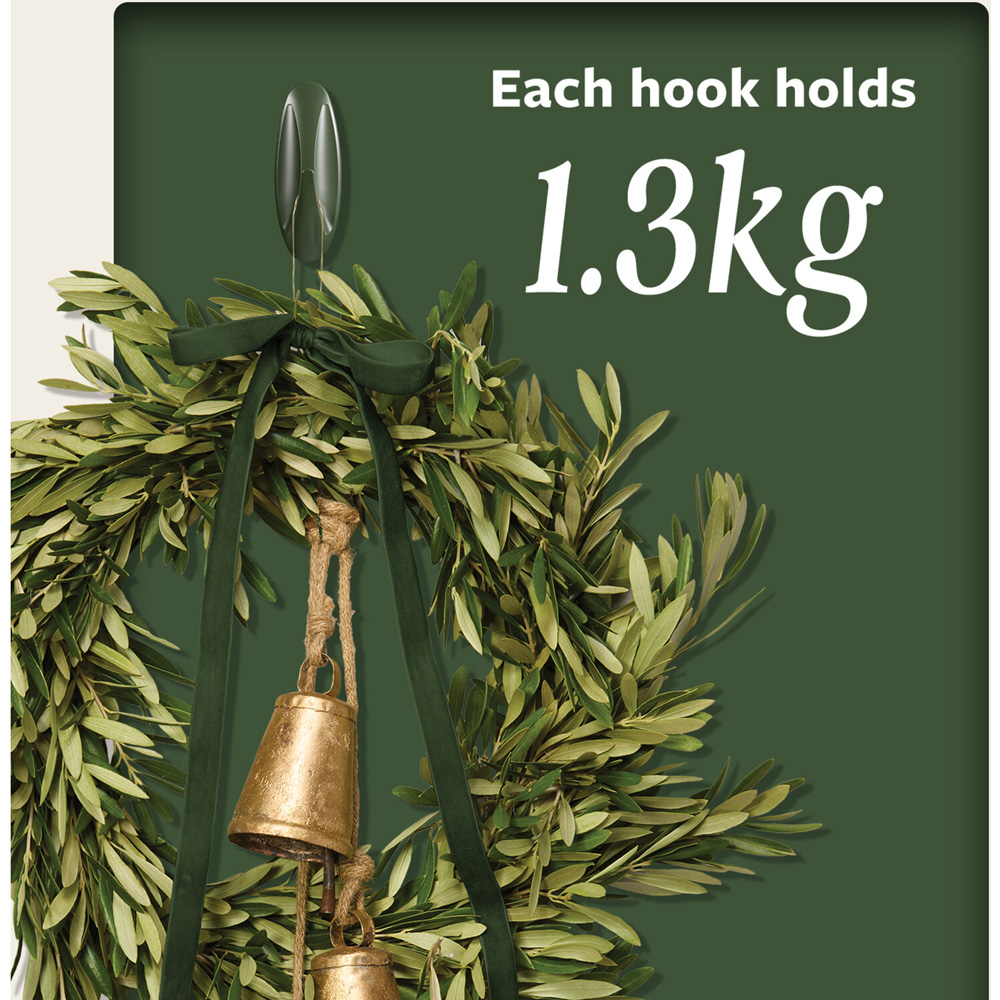 Pack of 4 Command Medium Designer Hooks Rosemary Image 4