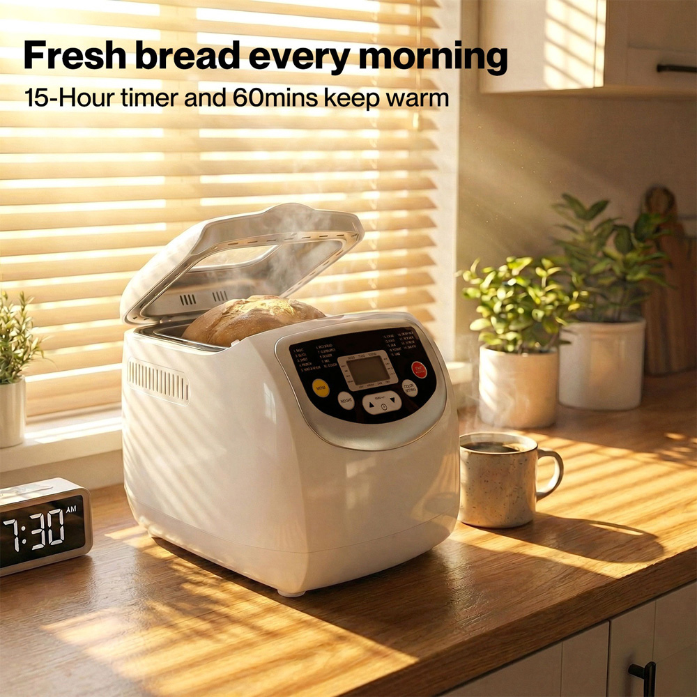 Spector BM2003-UK 19-in-1 Non-Stick Bread Maker Machine 600W Image 6