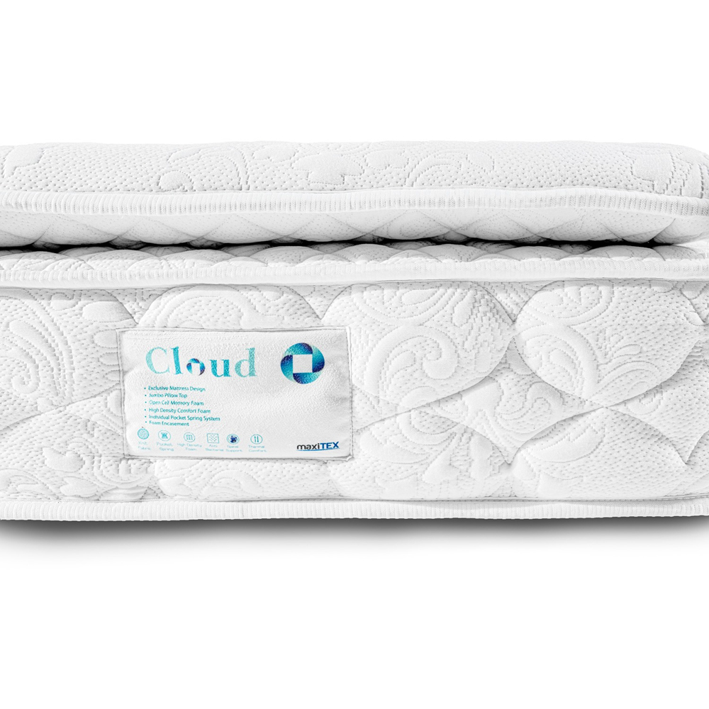 Maxitex Cloud King Size Pocket Memory Mattress Image 7
