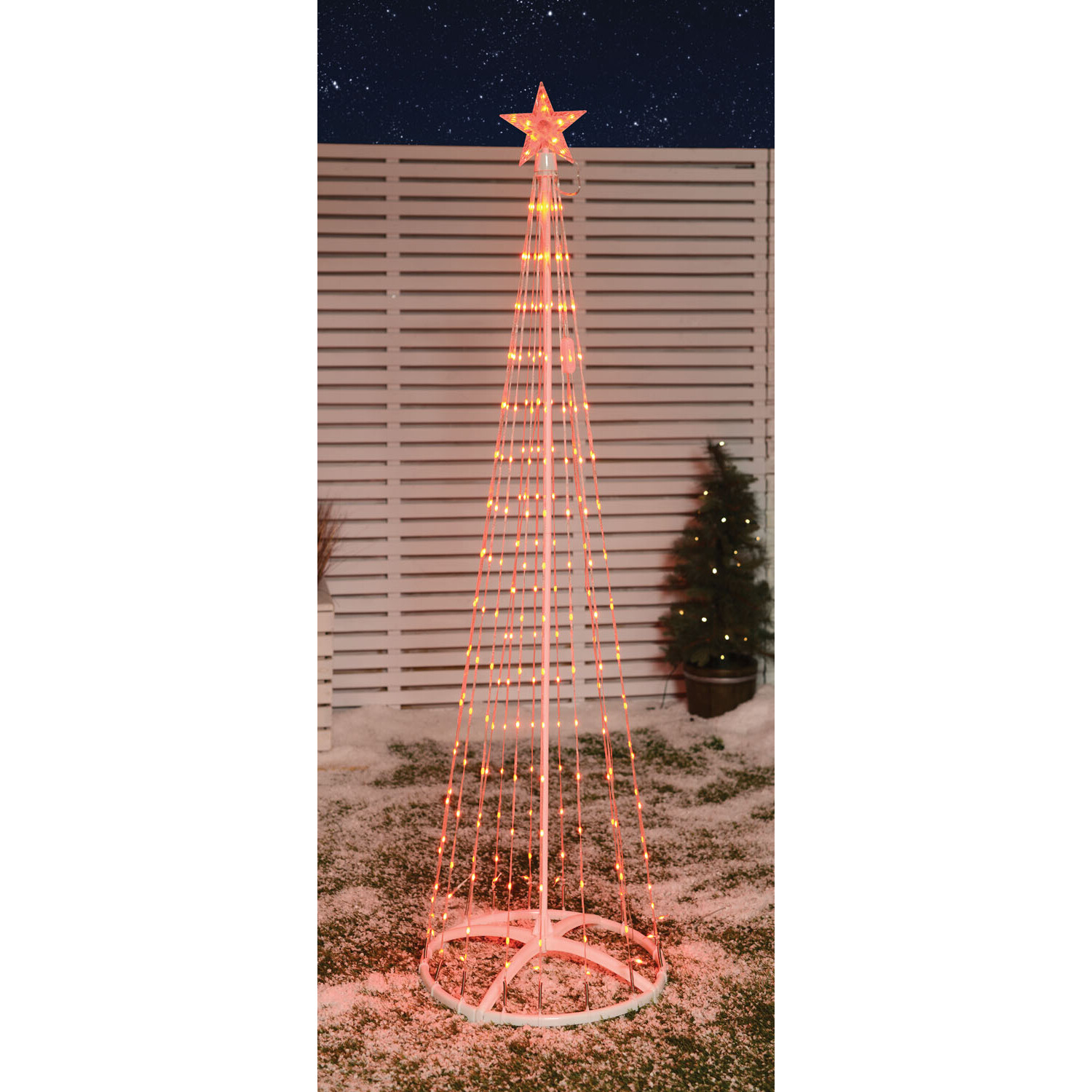 1.8m Christmas Light Up Tree Image 3