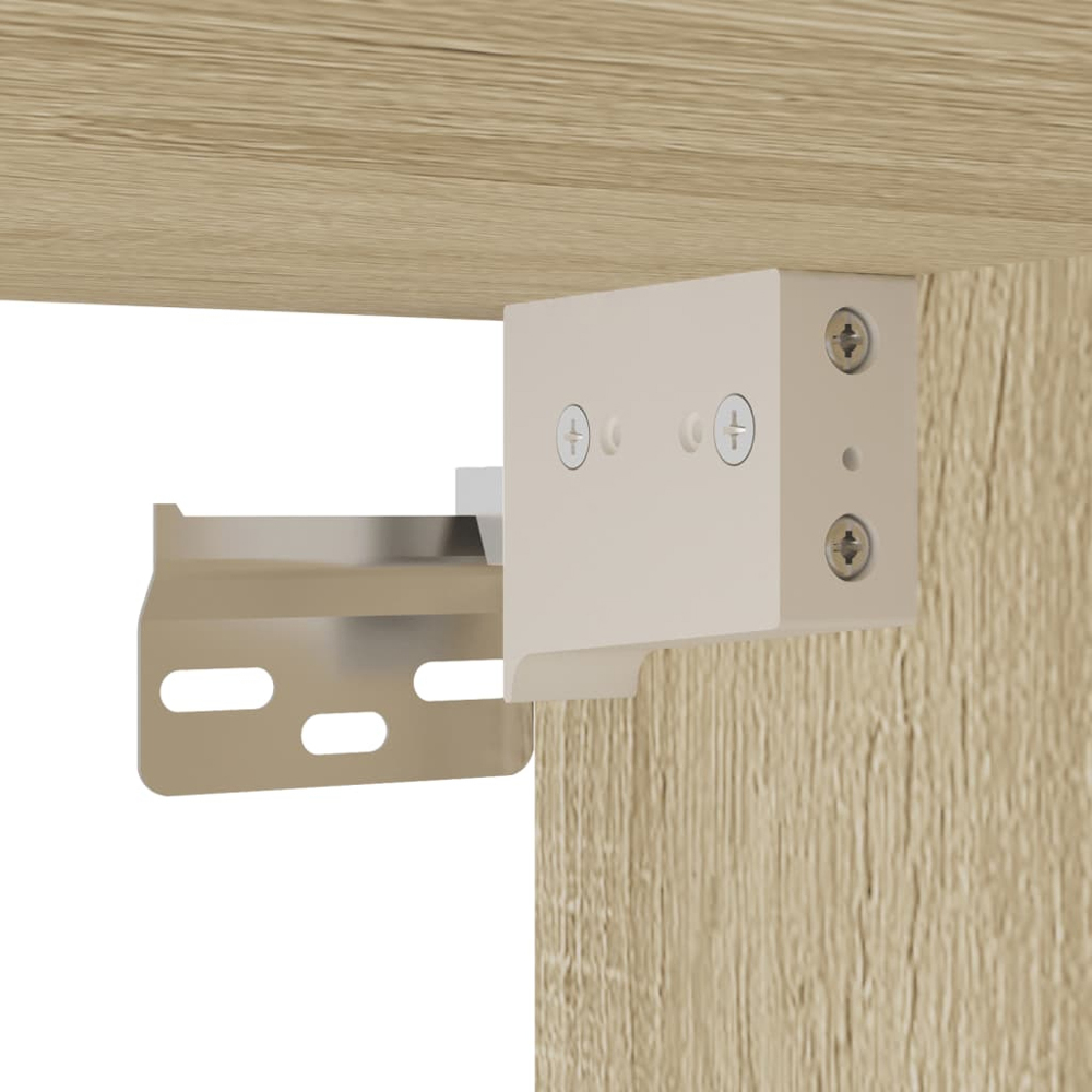 vidaXL 2 Door Sonoma Oak Wall Mounted Cabinet Image 9