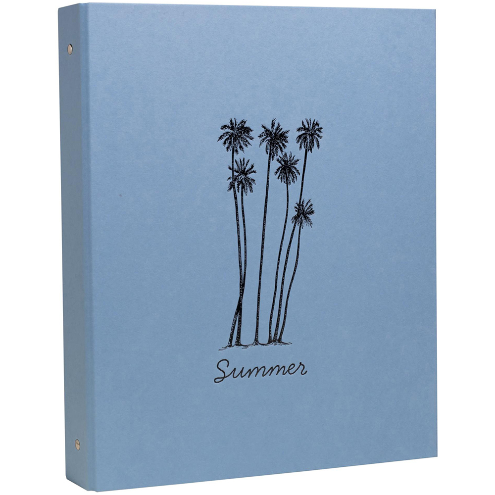 Exacompta Summertime Ice Blue Photo Binder 60 Sheets 120 Photos Image 1