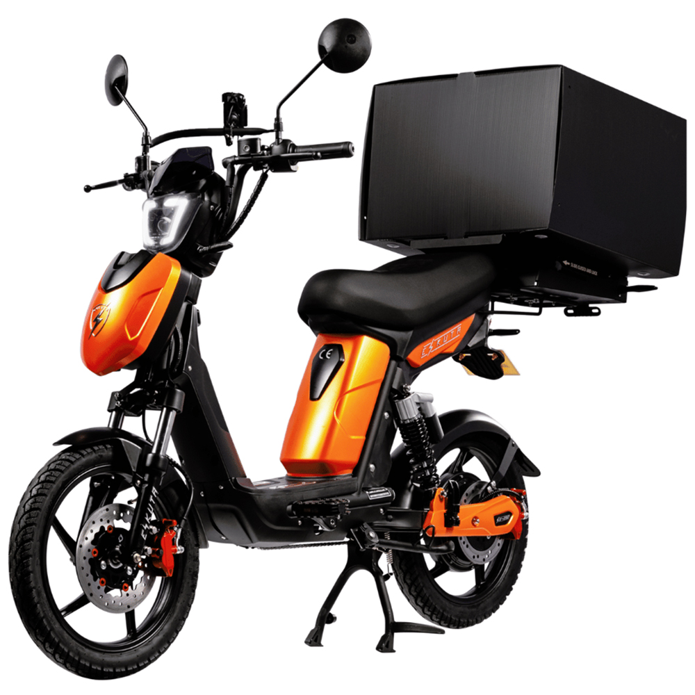 Eskuta SX-250 Cargo Matte Orange Electric Bike 48V Image 1
