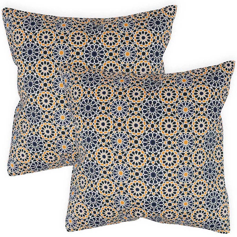 Streetwize Black Casablanca Outdoor Scatter Cushion 4 Pack Image 1