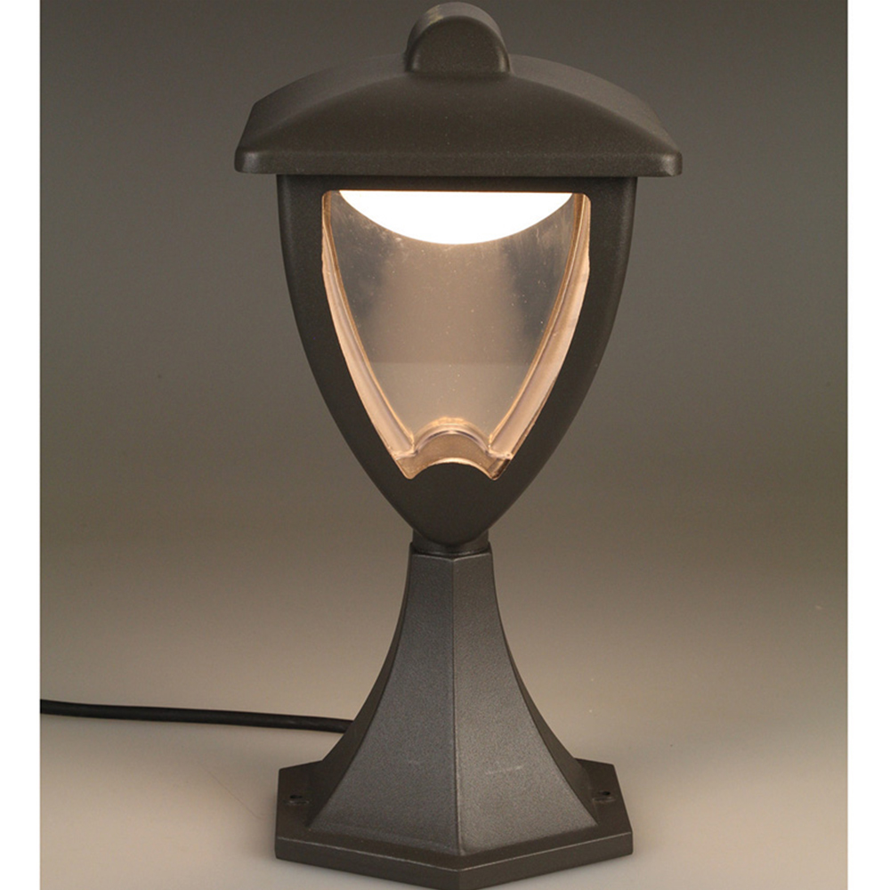 Luxform Luxembourg Anthracite Post Light Image 2
