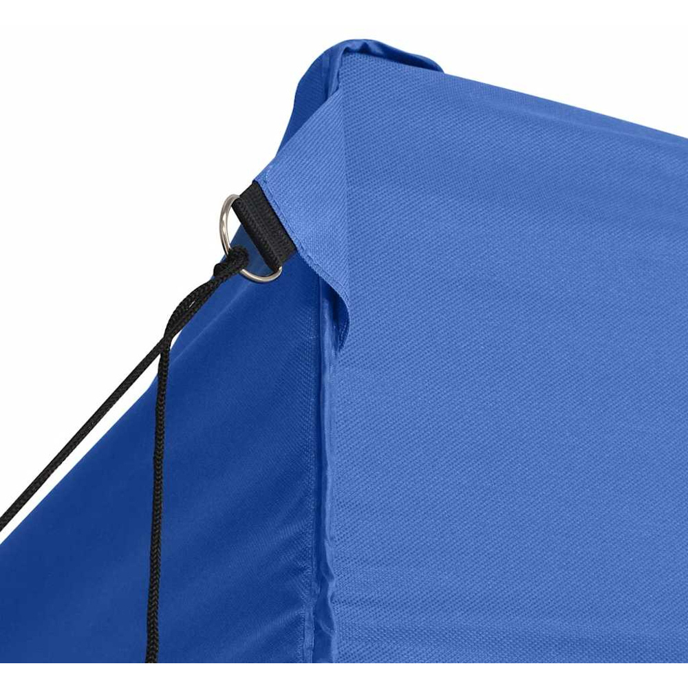 vidaXL 3 x 4.5m Blue Foldable Tent with 3 Side walls Image 3